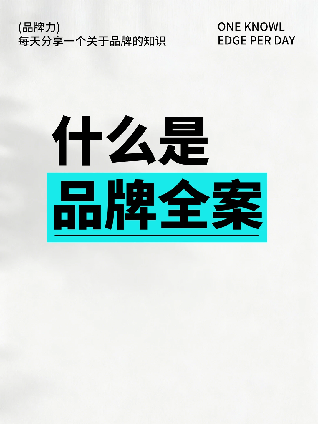 什么是品牌全案