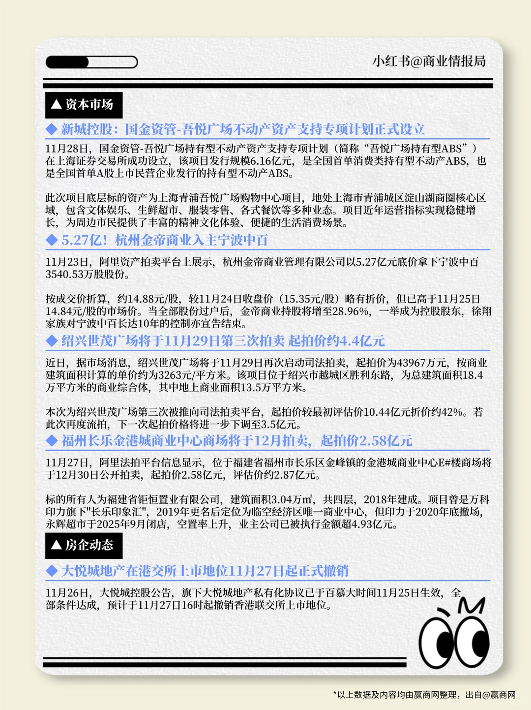 【周报】11.24-11.30零售商业一周热点