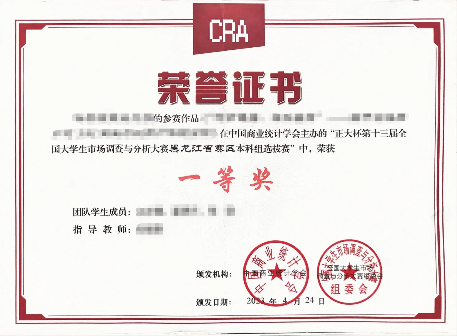 ?正大杯市调1国一2省一|长文总结