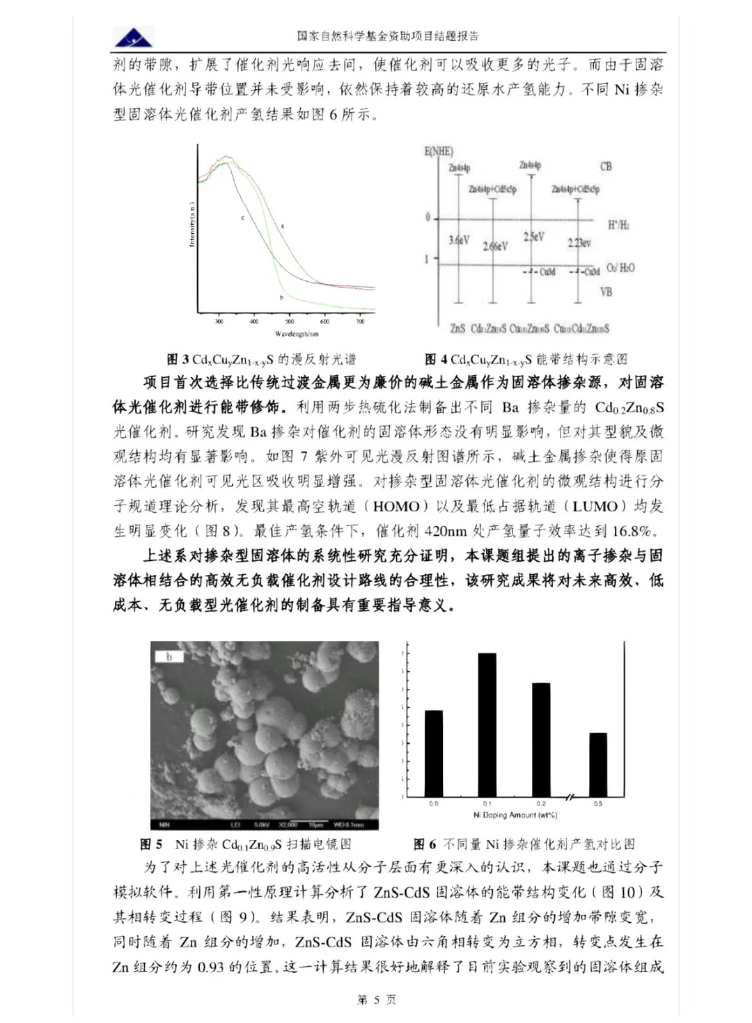 国家自然科学基金-结题报告全篇参考
