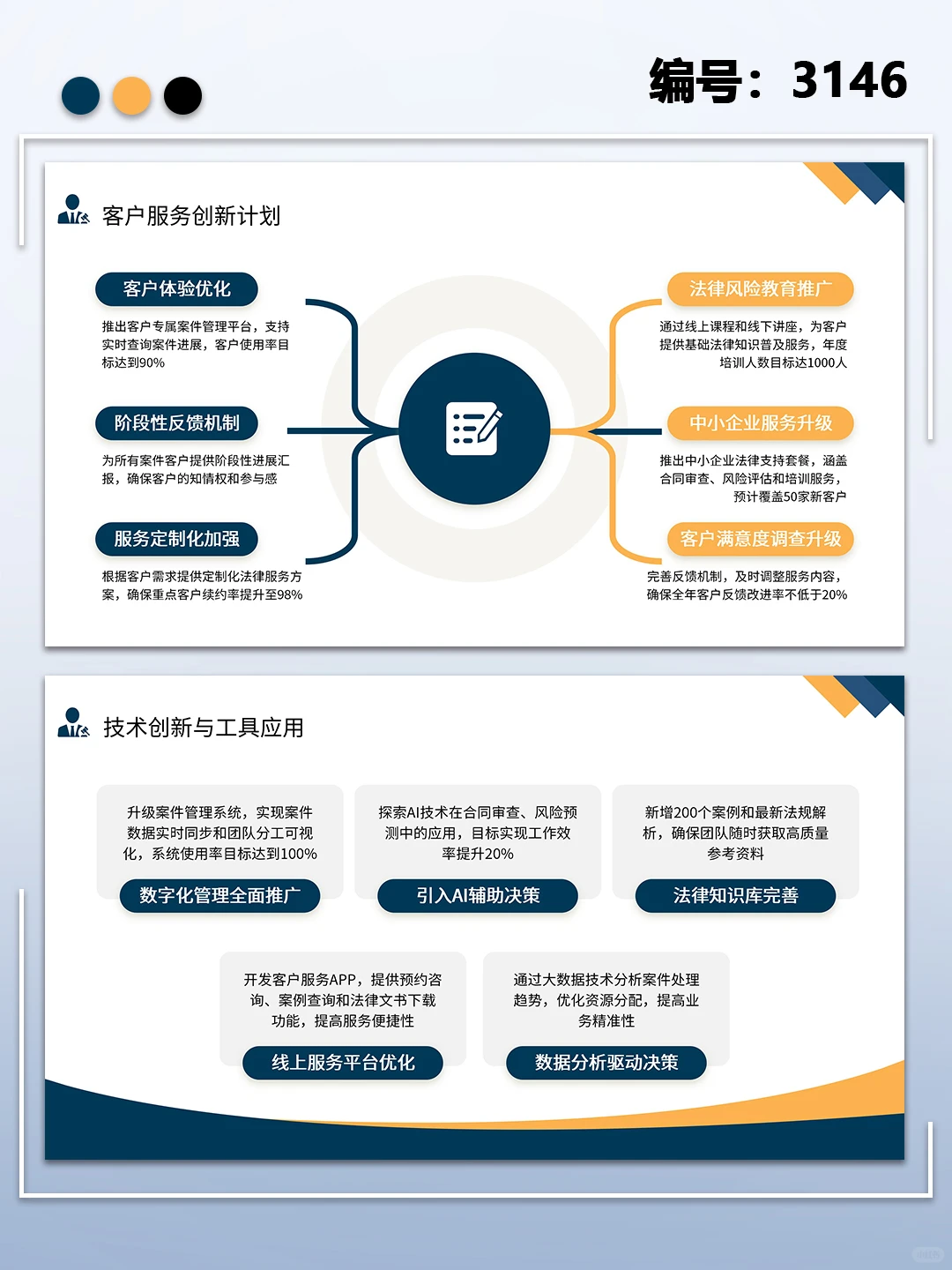 简约商务风律师行业个人年终总结计划