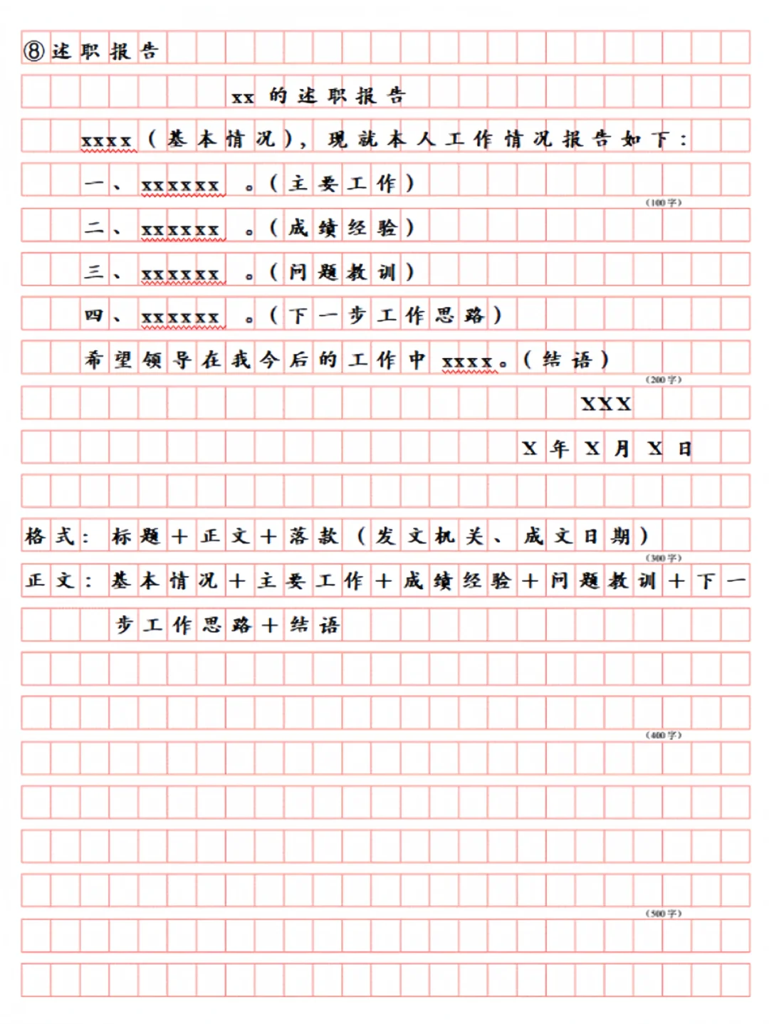 国省考考前必备，公文格式看这篇（报告）
