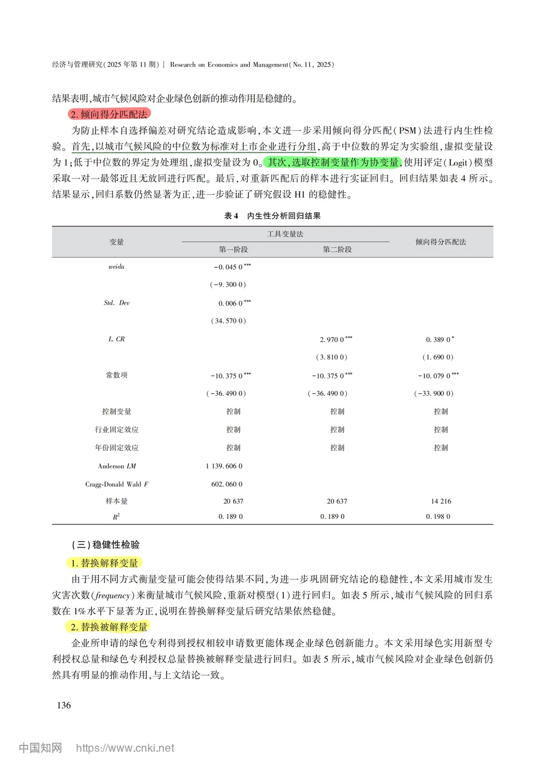 【文献分享】城市气候风险与企业绿色创新