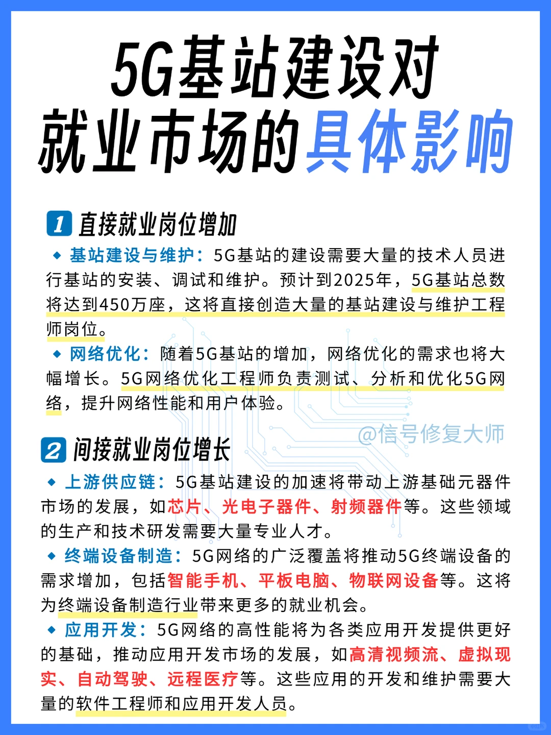 5G 基站建设,竟给就业市场带来这么多惊喜