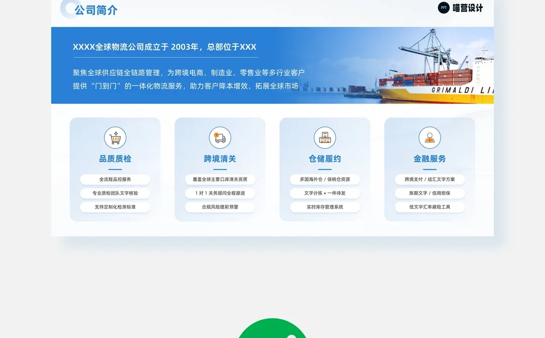 ✨PPT改稿思路 | 公司简介页怎么做？