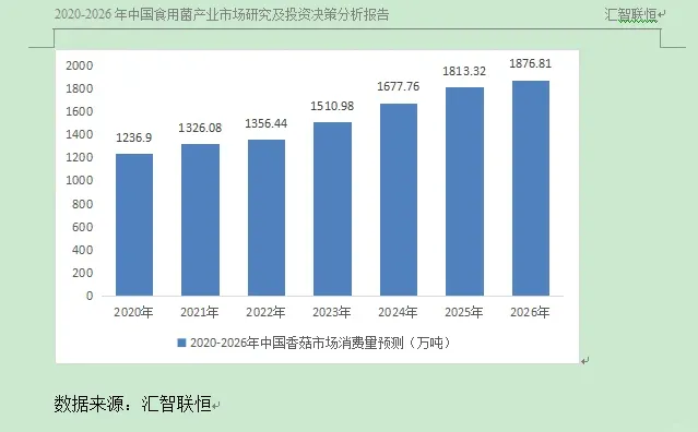 香菇行业市场研究与发展前景预测报告