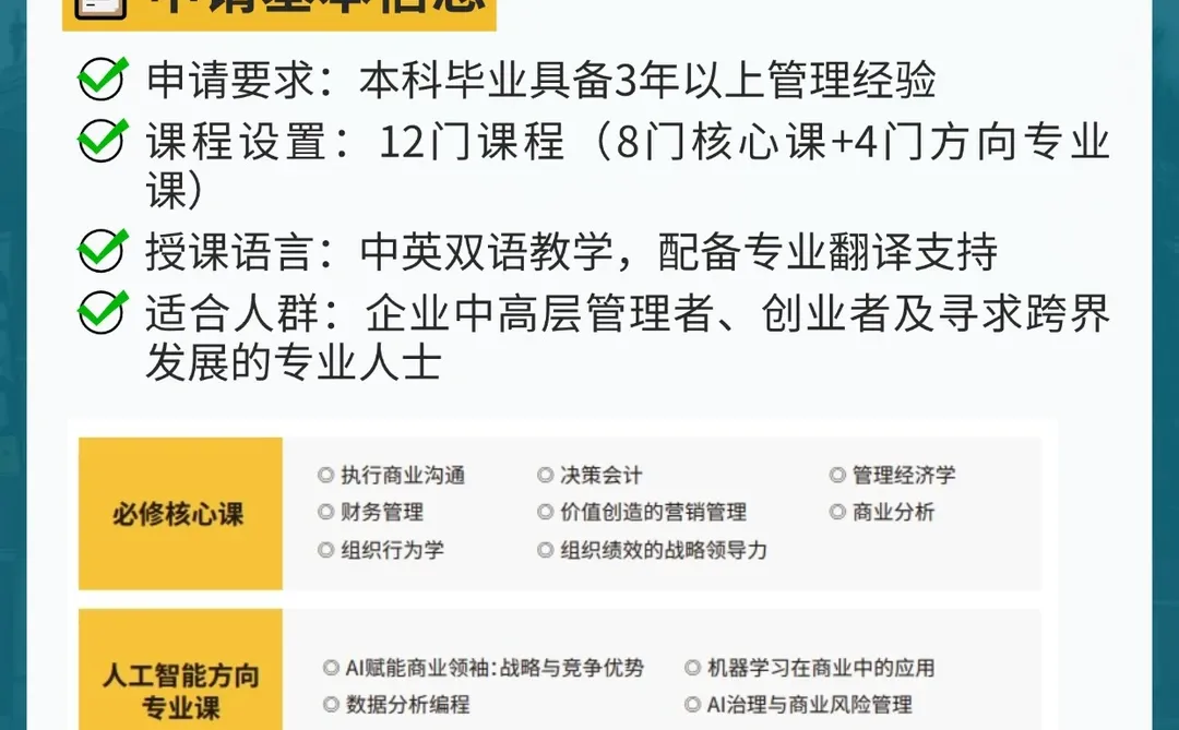 人工智能MBA申请100问|跨专业有优势吗?