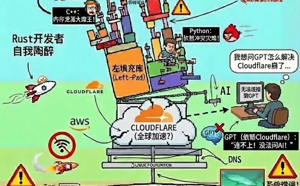 摇摇欲坠的互联网