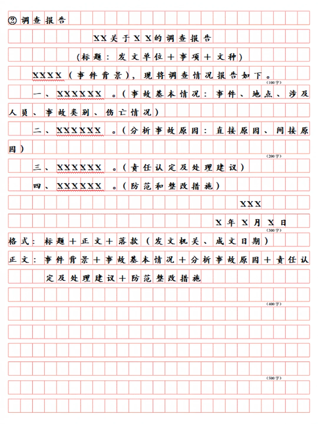 国省考考前必备，公文格式看这篇（报告）