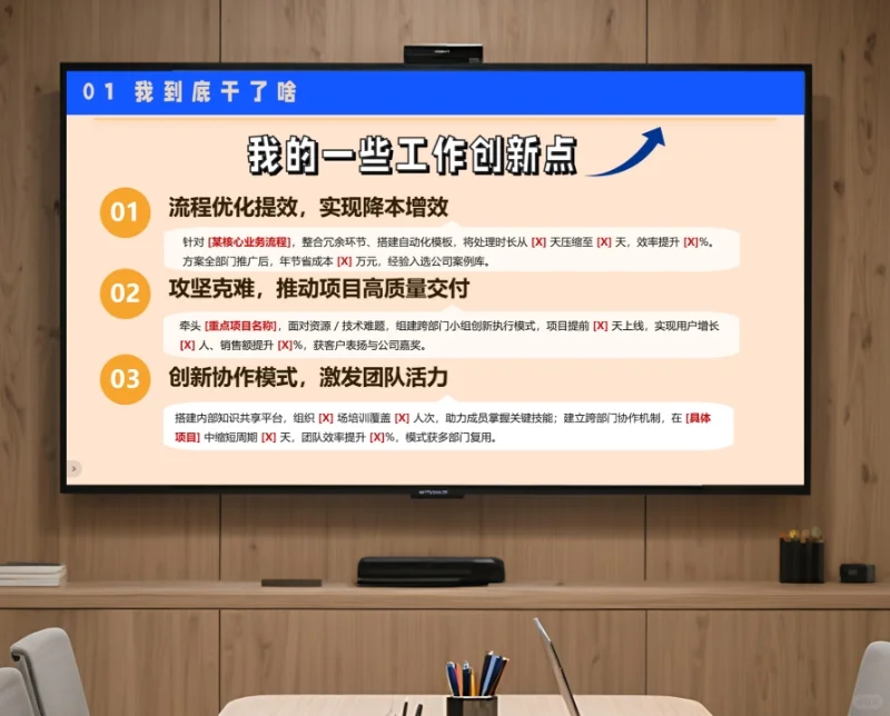 年中述职ppt怎么做?一口气给您做好了!