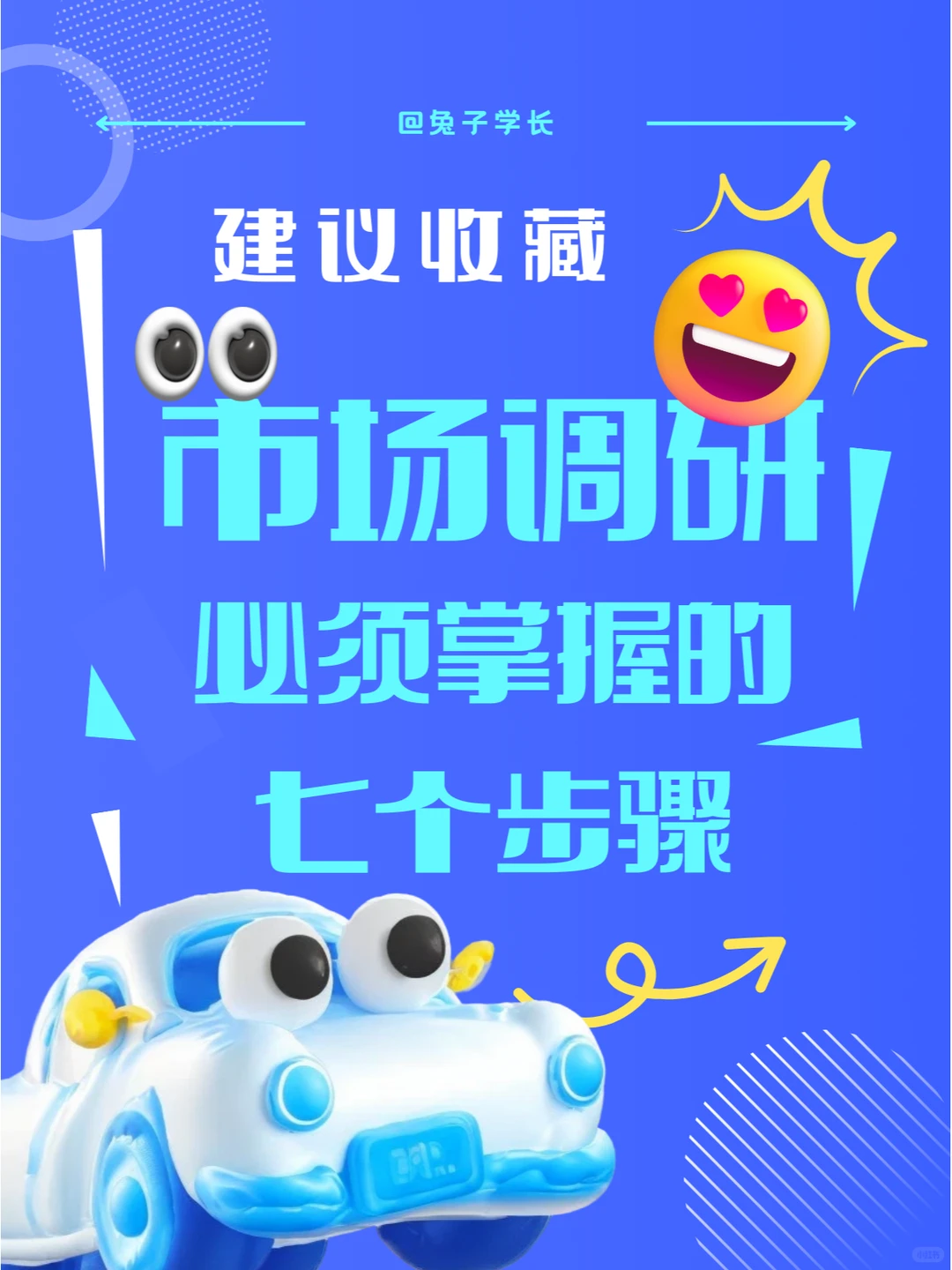 市场调研必须掌握的七个步骤