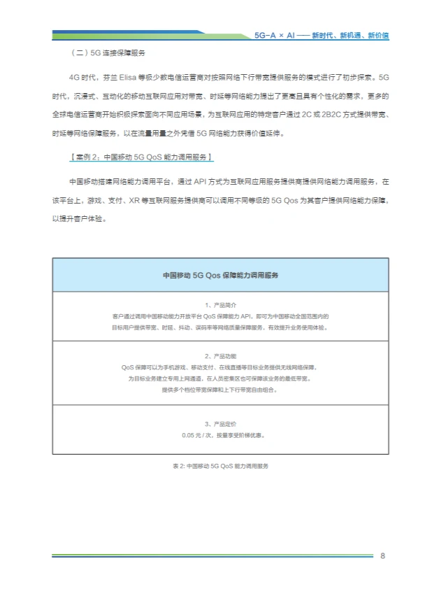 2024年5G-A×AI新时代 新机遇 新价值研究