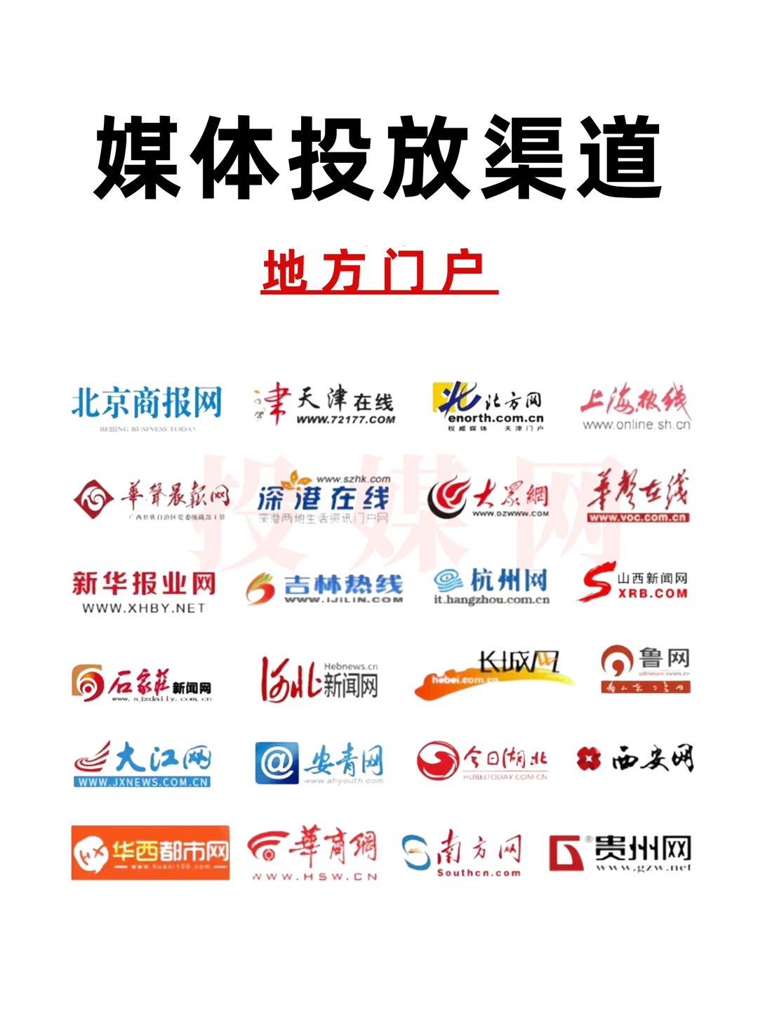 ?媒体投放|各行各业发稿媒体资源汇总!