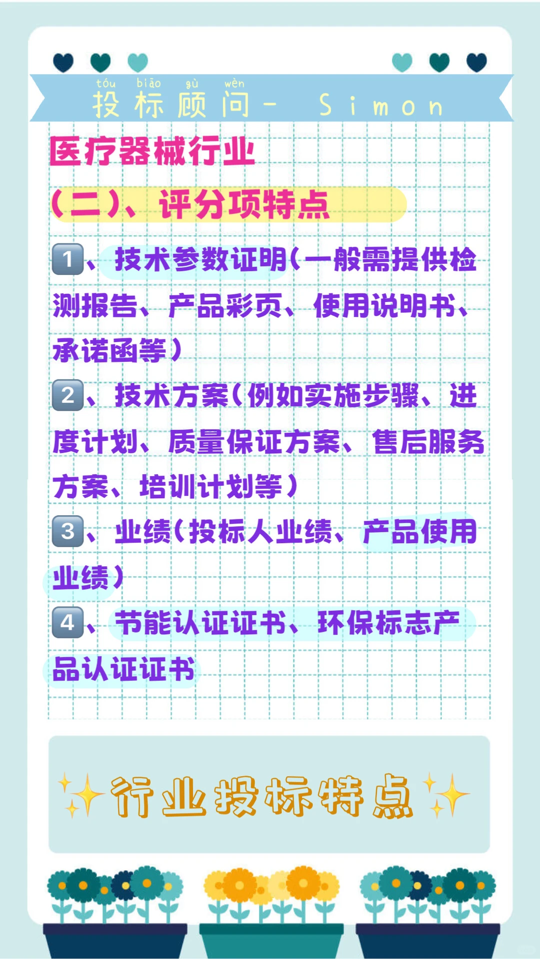 已投【医疗器械行业】货物标，附行业特点总结
