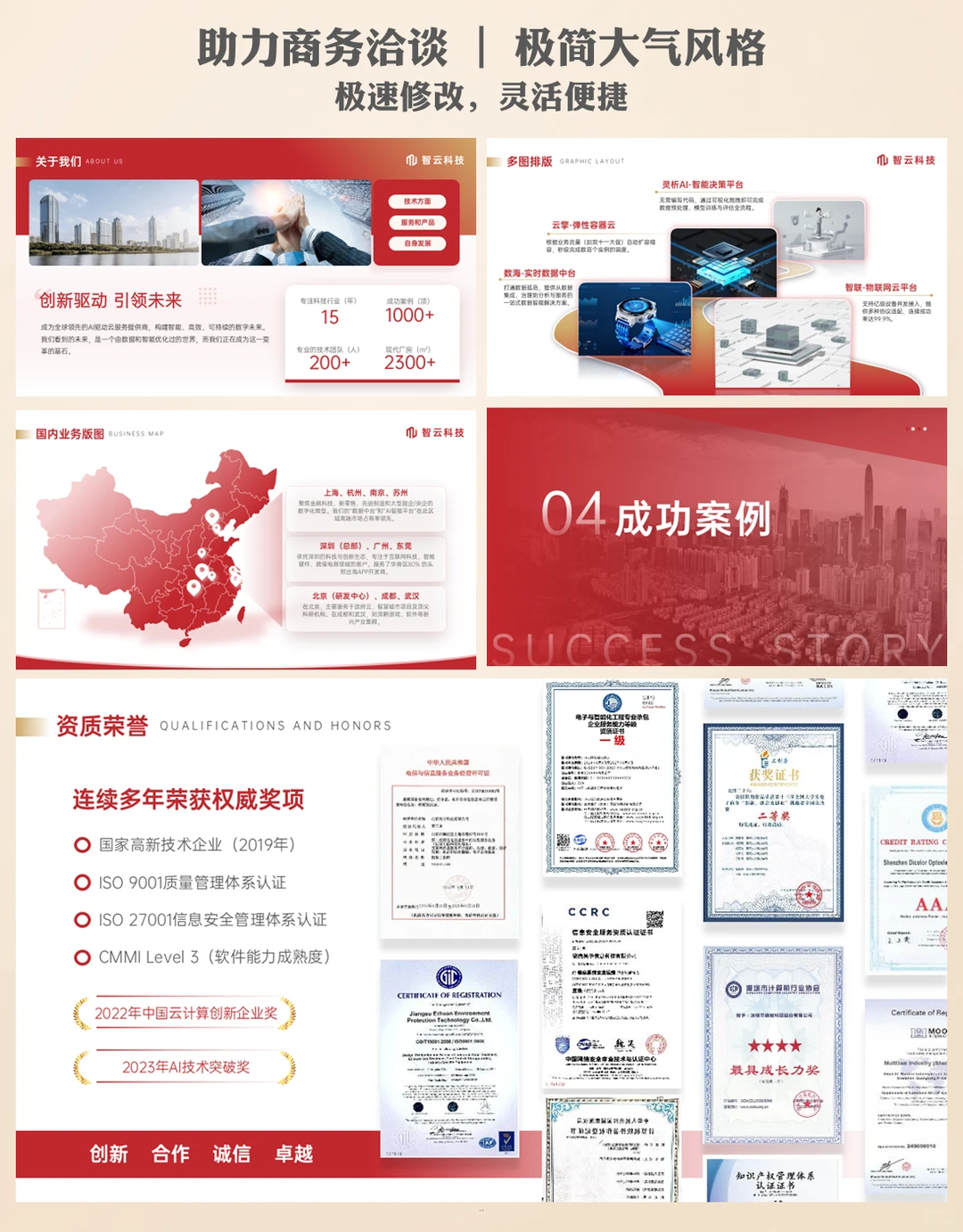 企业形象展示ppt案例解析