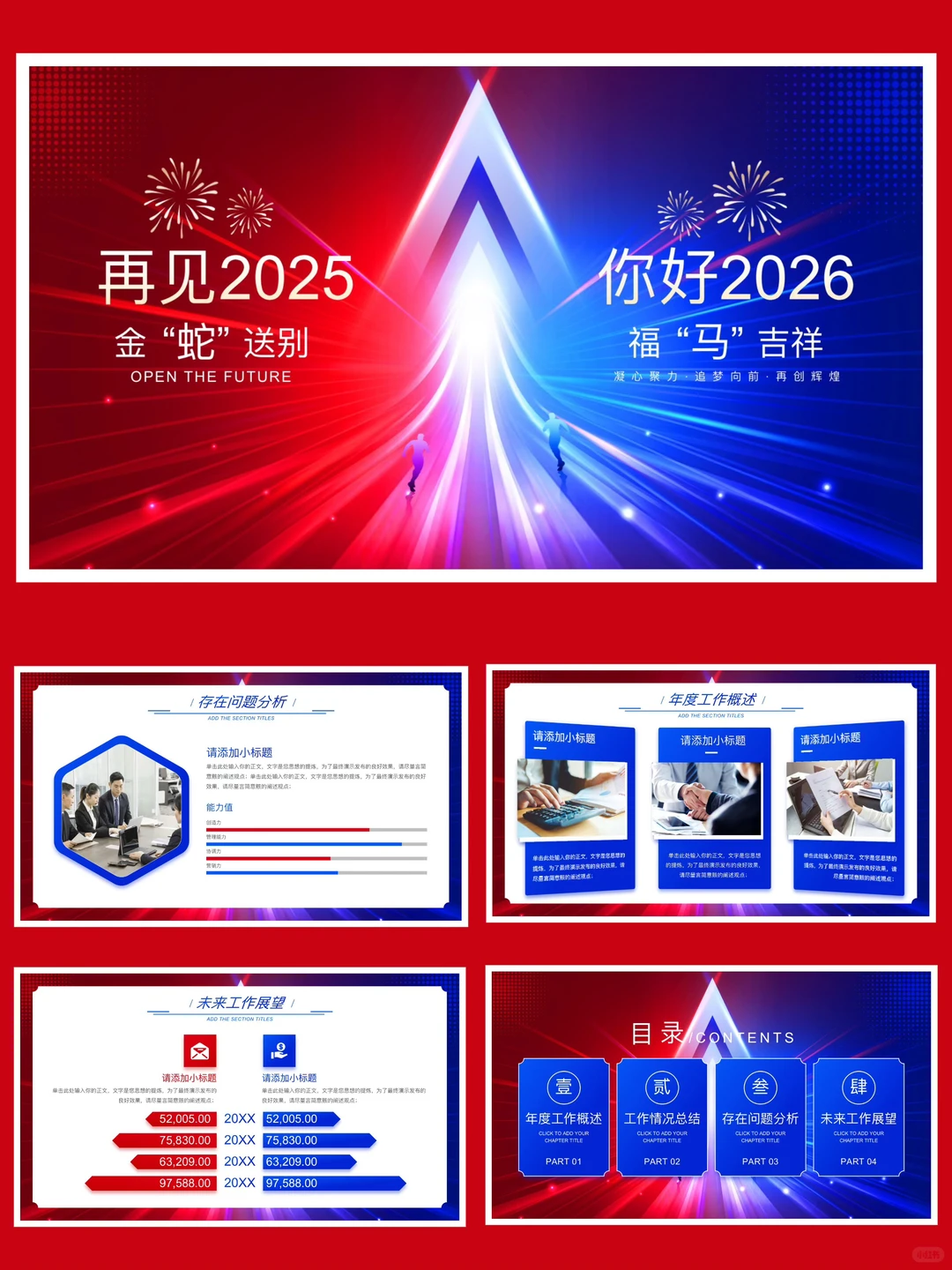 ?2025年终汇报封神模板 新手狂喜 喜欢自取