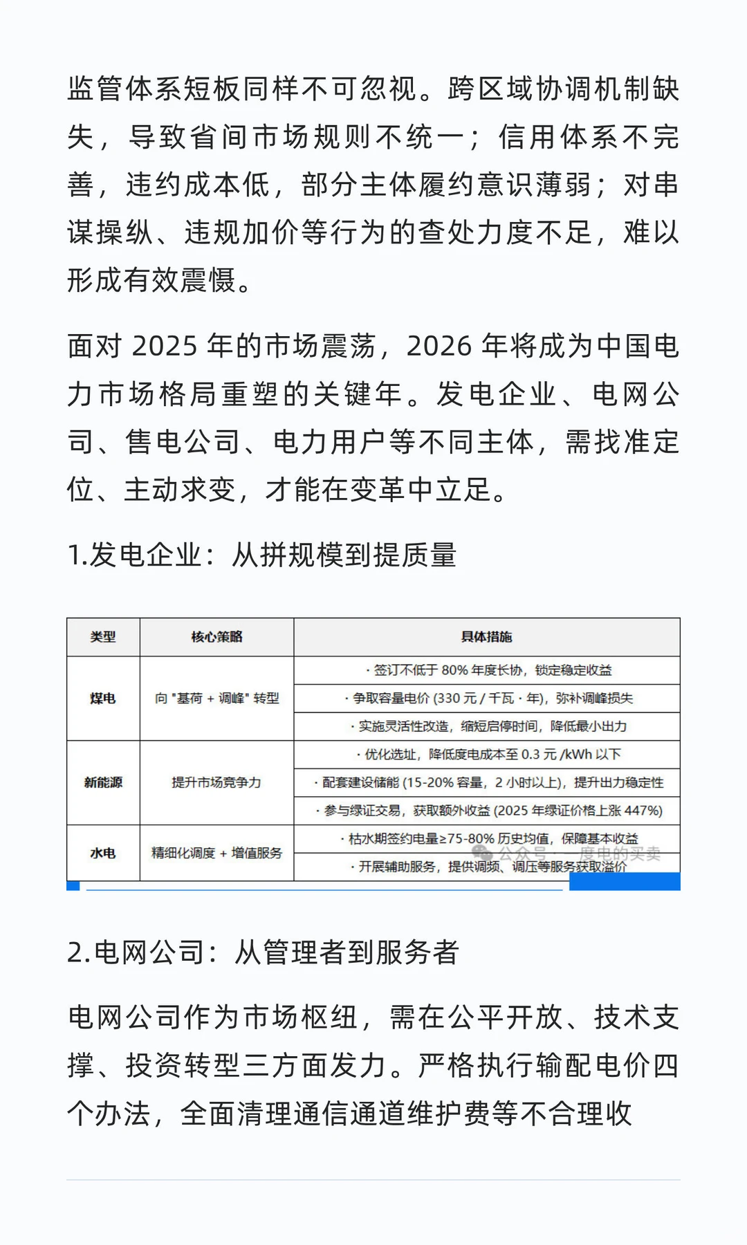 2025年电力市场价格战、大洗牌的背后……