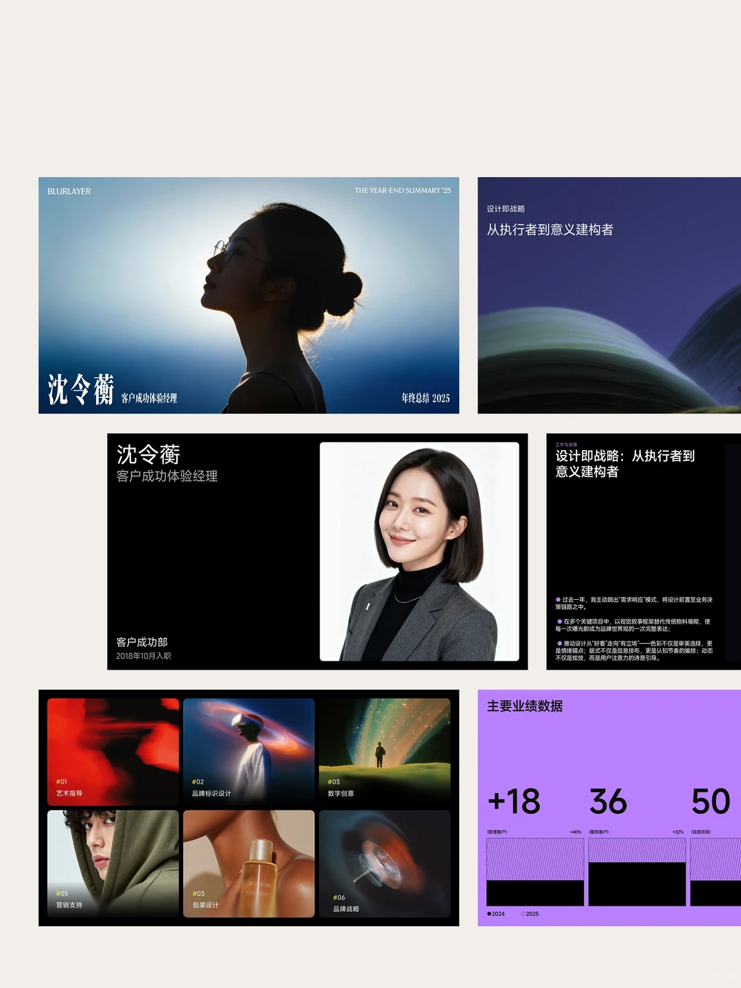 干杯设计 ｜漂亮的“个人战略路演”年终总结