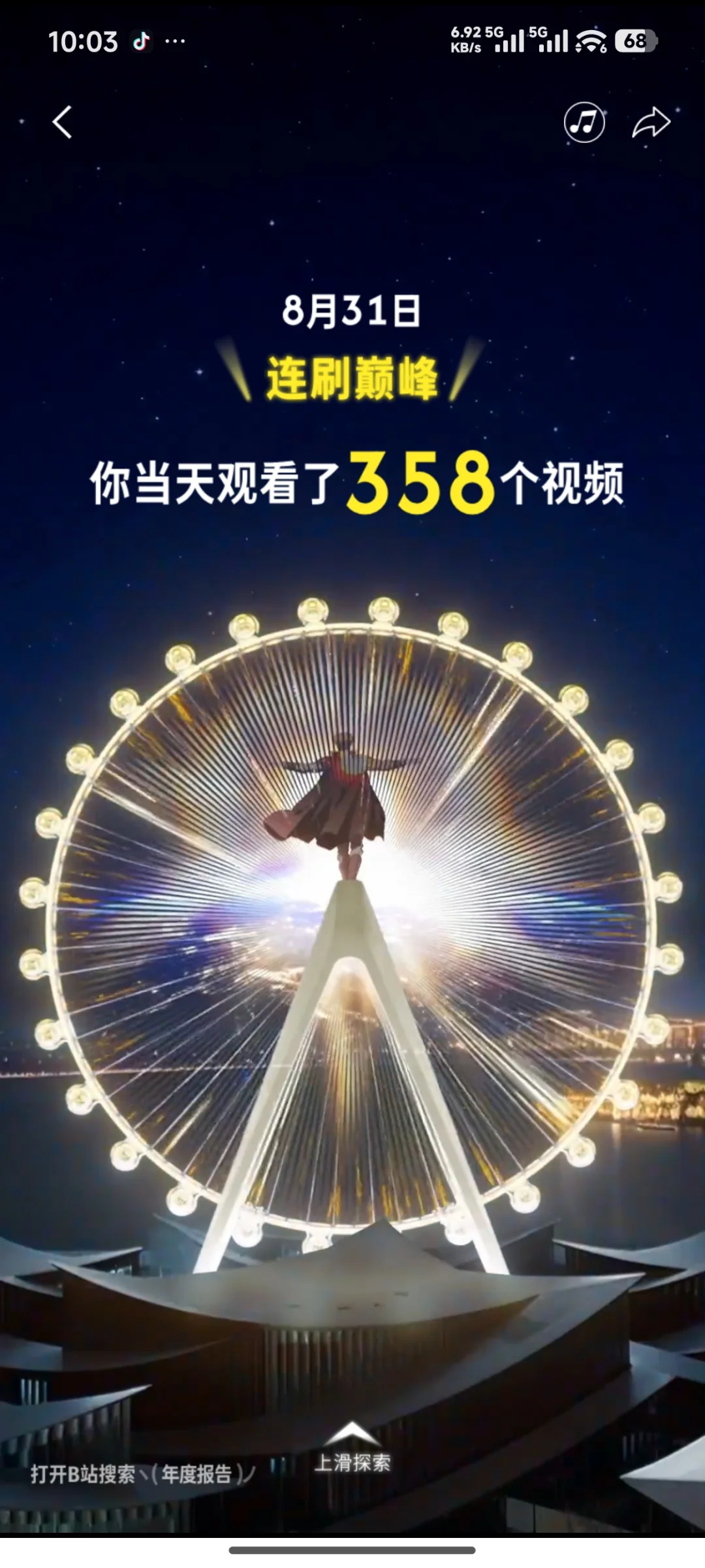 某站的年度报告吗，有点意思