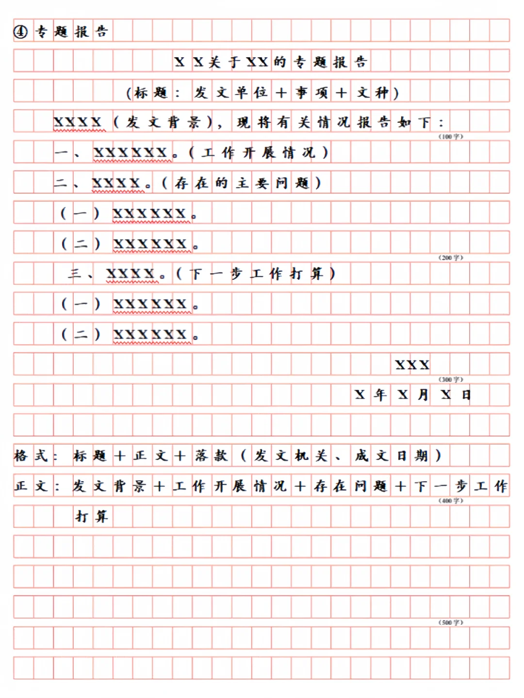 国省考考前必备，公文格式看这篇（报告）