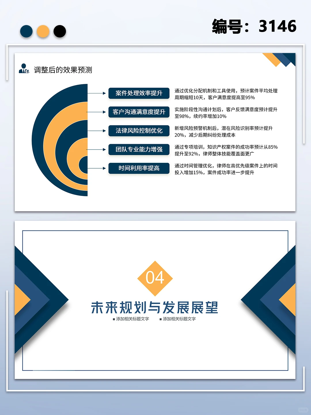简约商务风律师行业个人年终总结计划