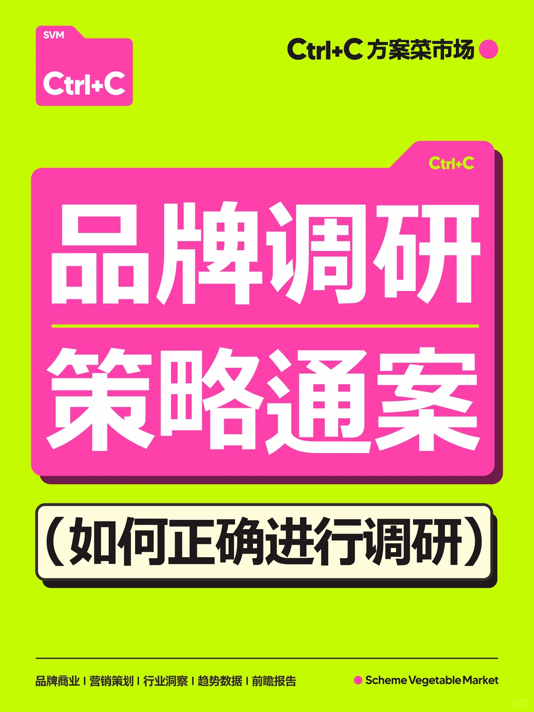 学会这一套，品牌调研与策略不再头疼?‍♂️