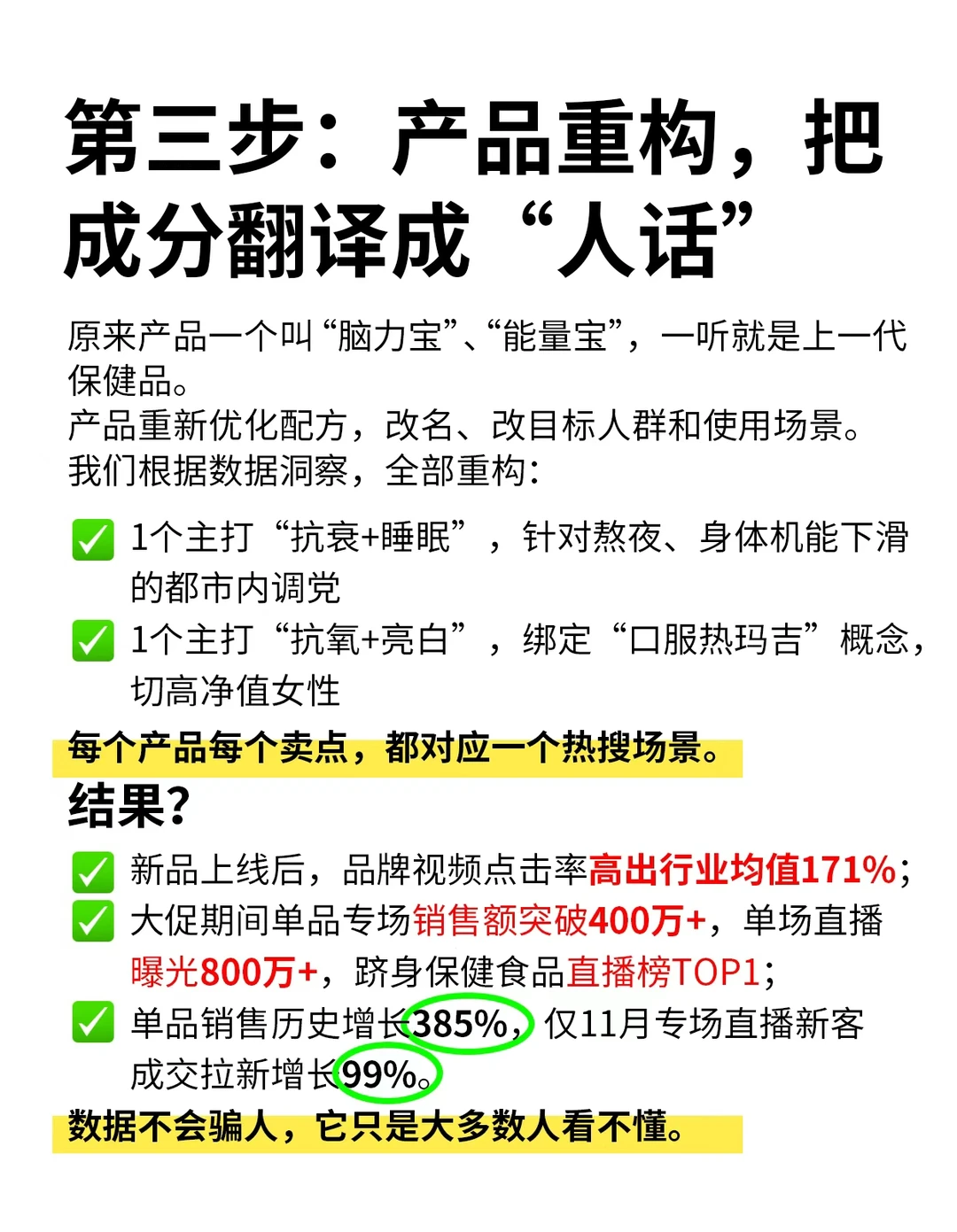 做大健康,数据比配方更重要!