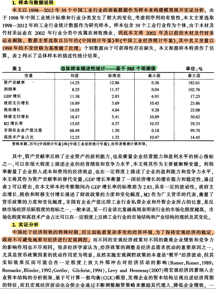经济增长与政策调控对企业竞争力的影响