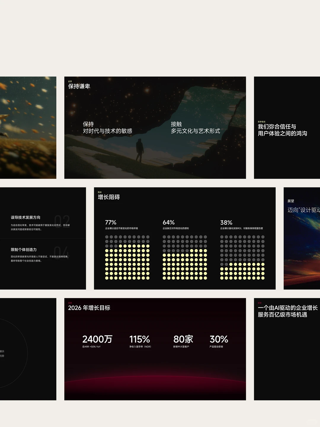干杯设计 ｜漂亮的“个人战略路演”年终总结