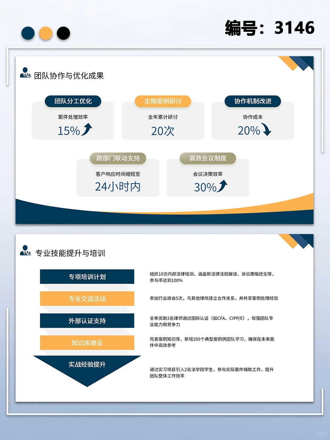 简约商务风律师行业个人年终总结计划
