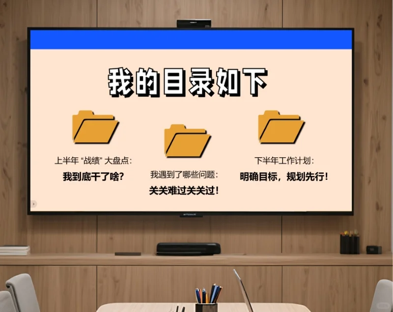 年中述职ppt怎么做?一口气给您做好了!