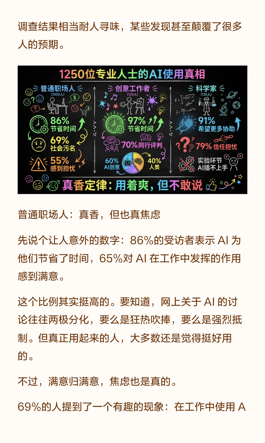 69%的人偷偷用AI，却不敢让同事知道