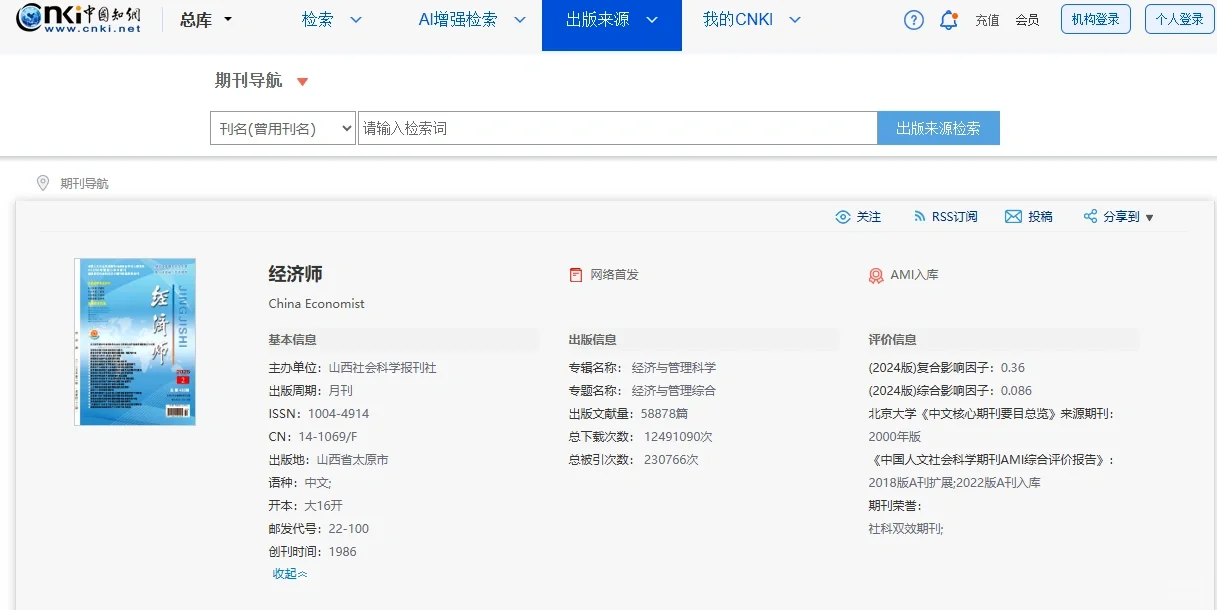 经管类期刊发这三本期刊好用认可度高