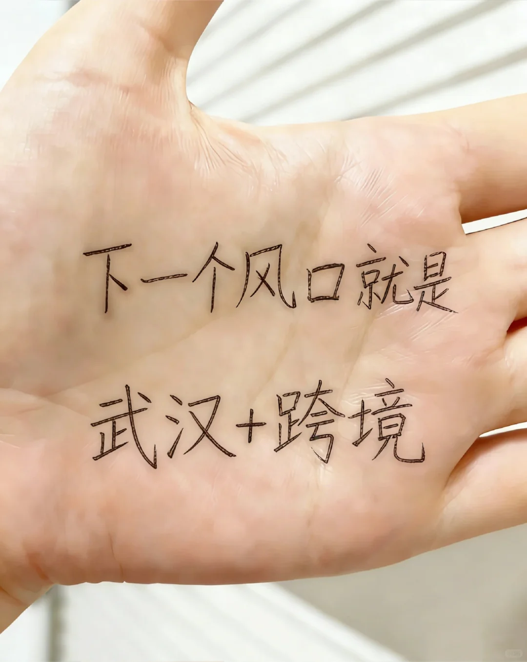 下一个风口就是武汉➕跨境