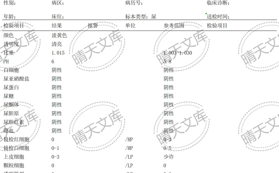 ?⚕️医护必备！检测报告模板超规范