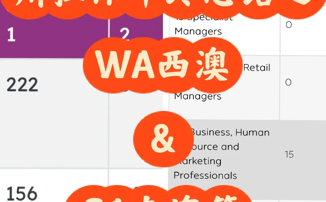 州担保年终总结:WA西澳&SA南澳