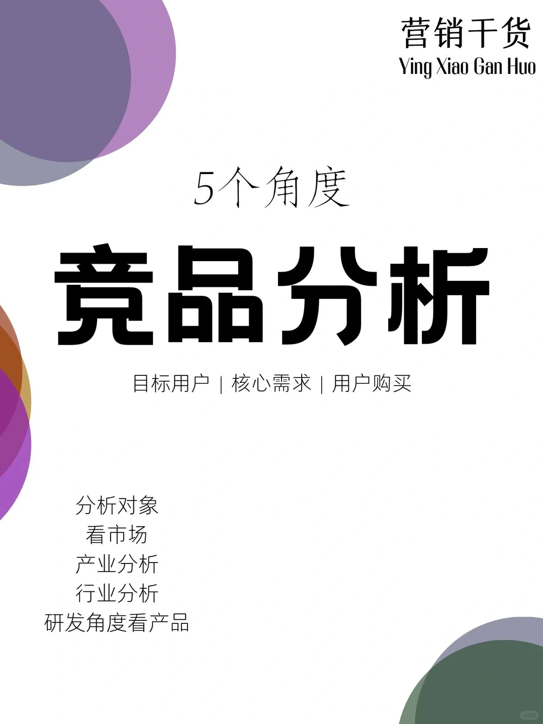 竞品分析全思路|营销干货