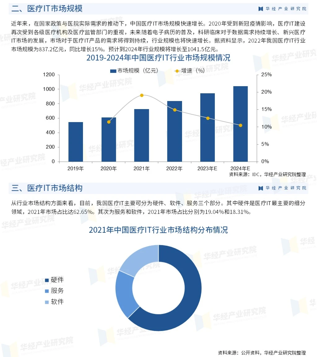 2023年中国医疗IT行业市场全景评估报告