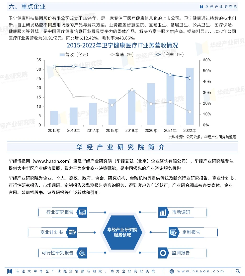 2023年中国医疗IT行业市场全景评估报告