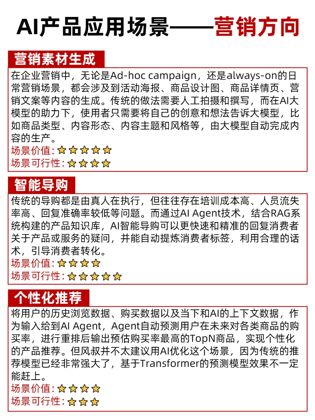 AI产品进阶丨大模型的toB应用场景有哪些❓
