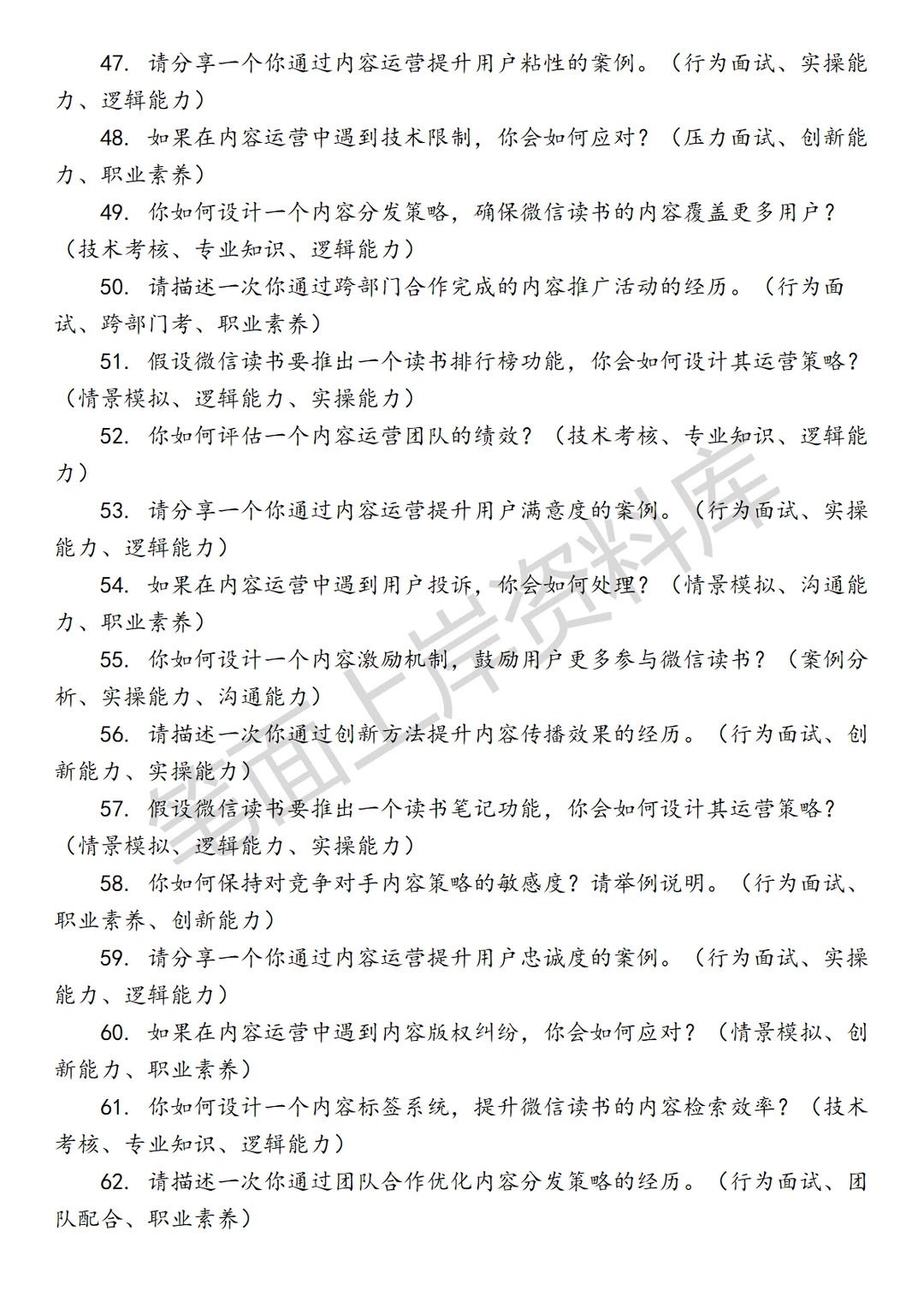 腾讯微信读书内容运营