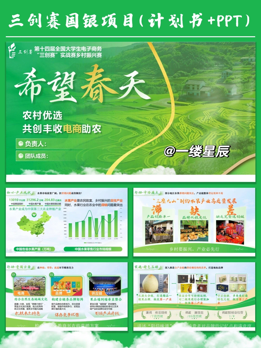 ?三创赛国银项目拆解|实战赛道乡村振兴‼️