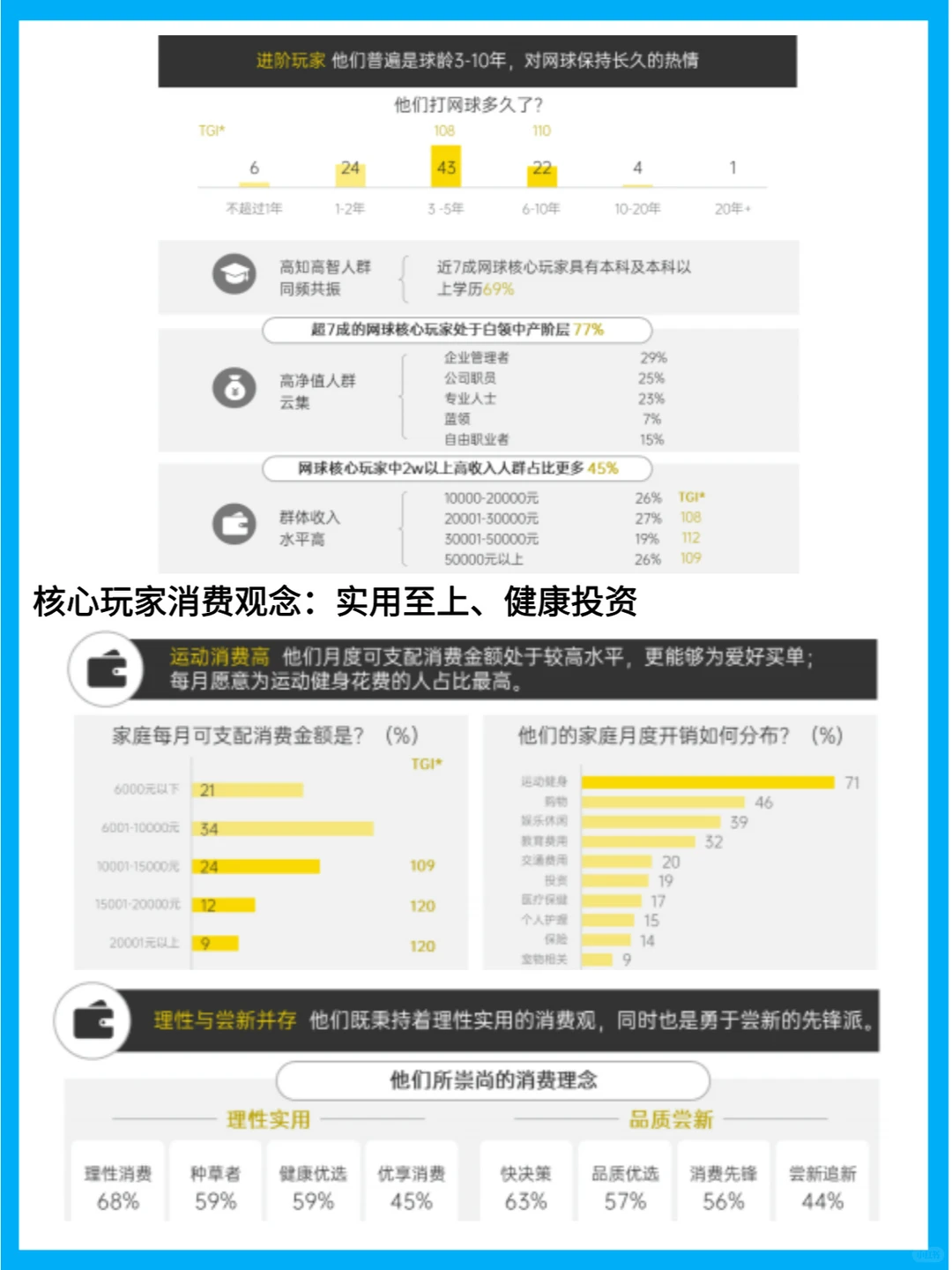 网球市场洞察：人群特征与商业化机遇