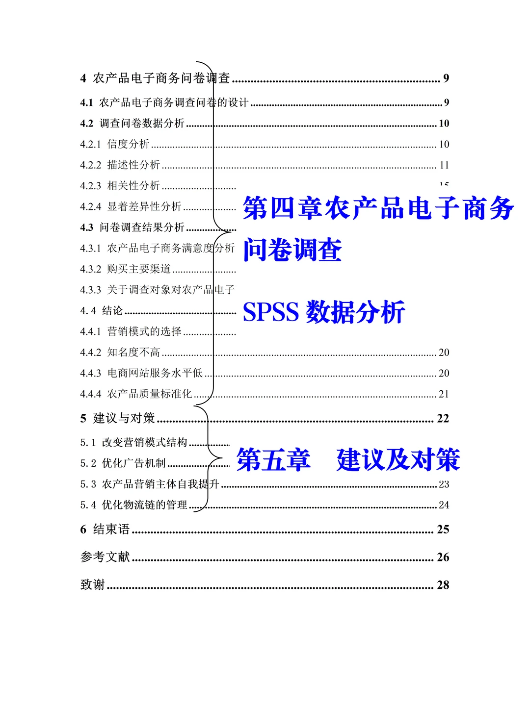 电子商务——农产品营销模式分析(含问卷)
