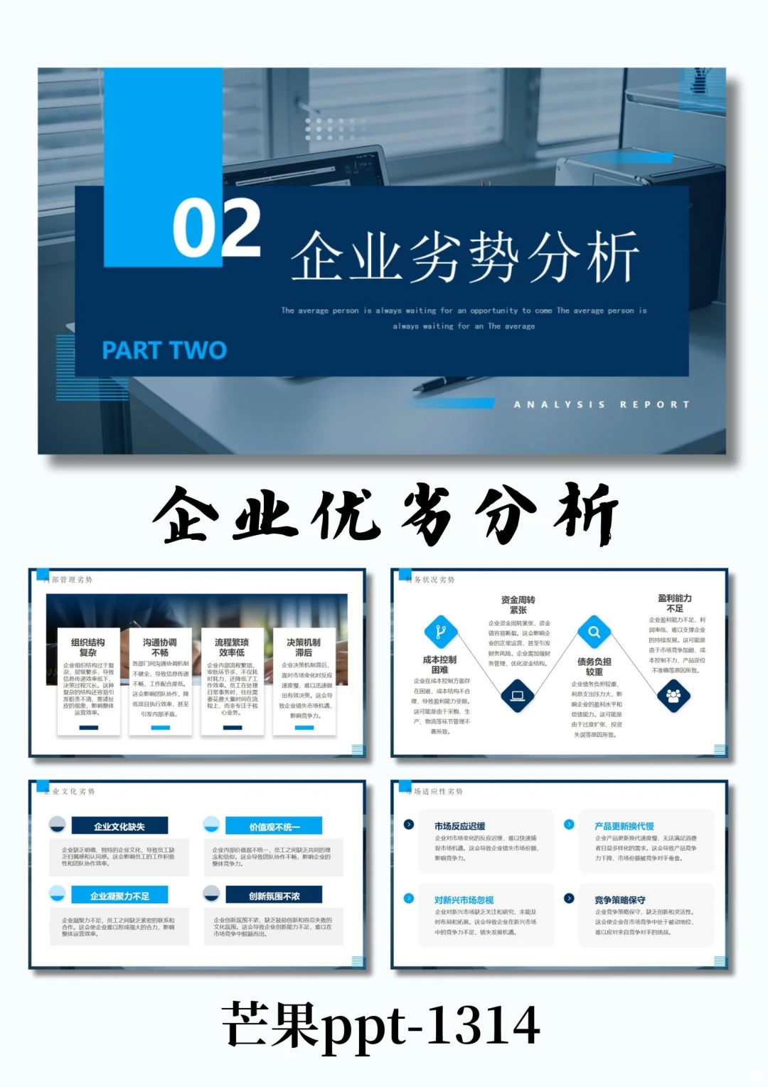 企业优势劣势分析报告??