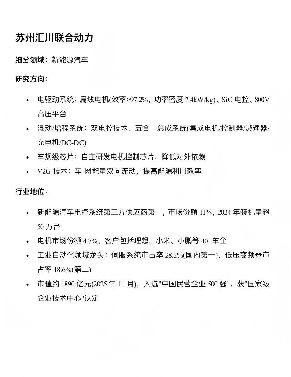 【苏州内个推】苏州头部新能源企业盘点
