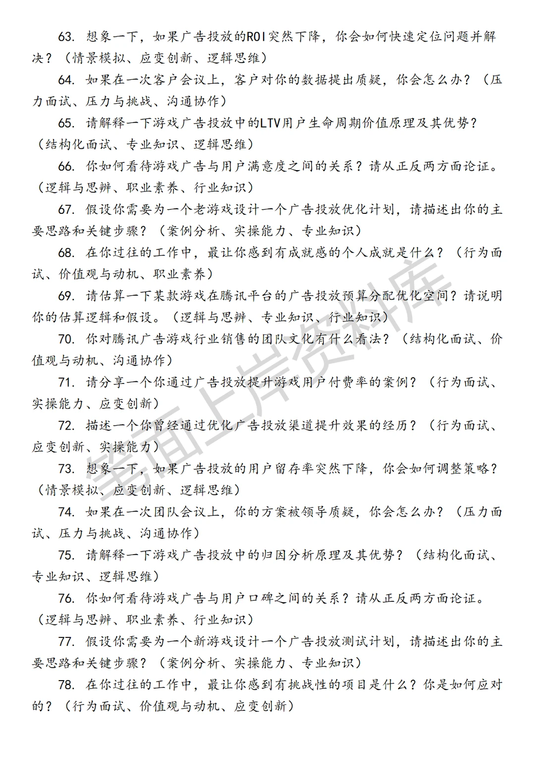 腾讯广告游戏行业销售