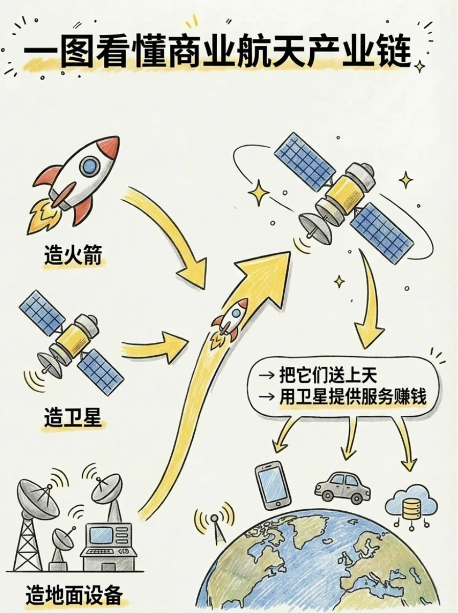 全线暴涨，看懂商业航天产业链