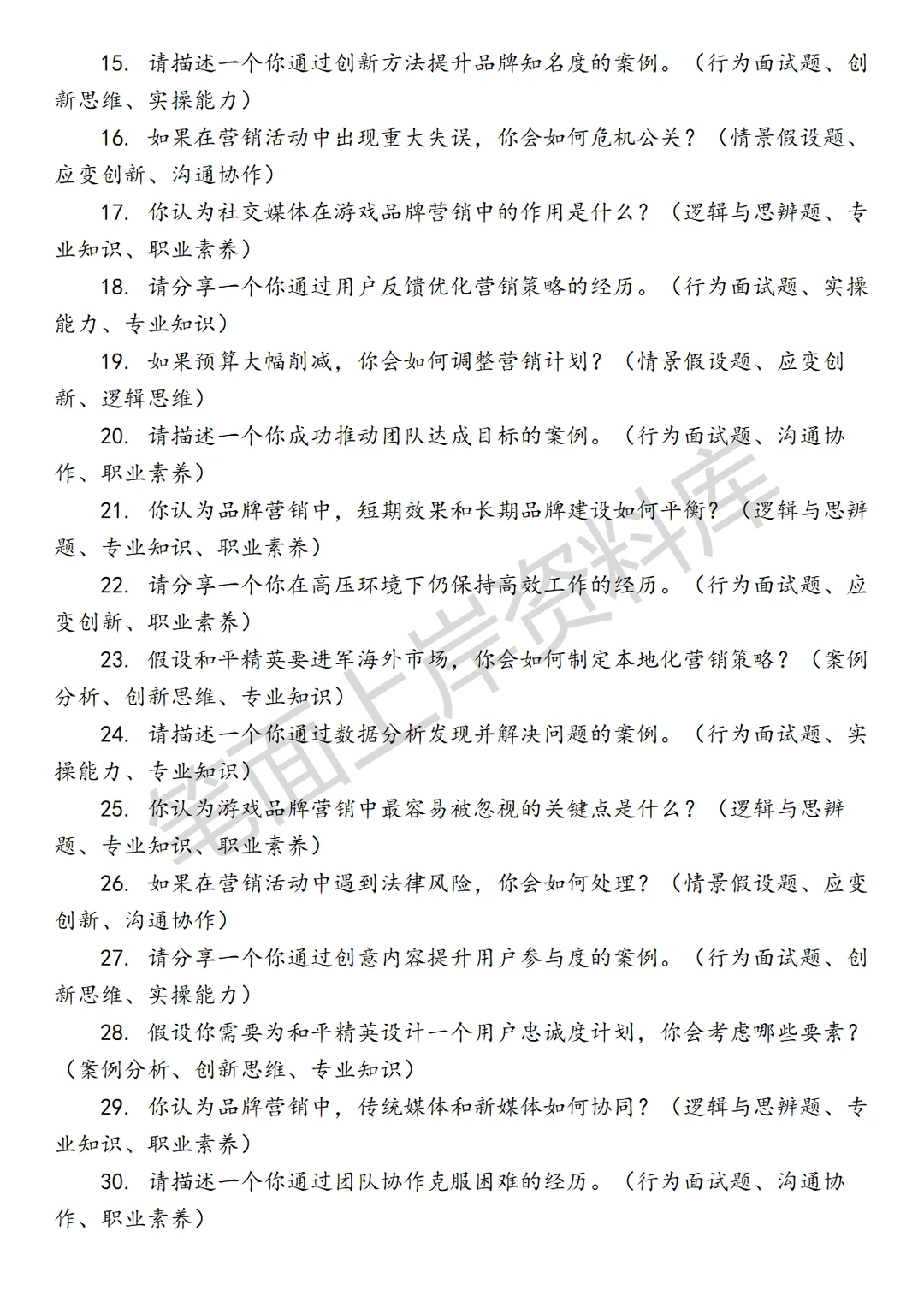 腾讯和平精英品牌营销经理
