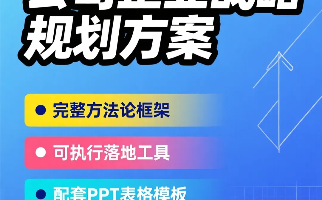 企业战略规划·执行体系攻略|干货分享